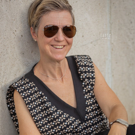 Fairtrade Bio Sweat Herzblatt Sand (GOTS)