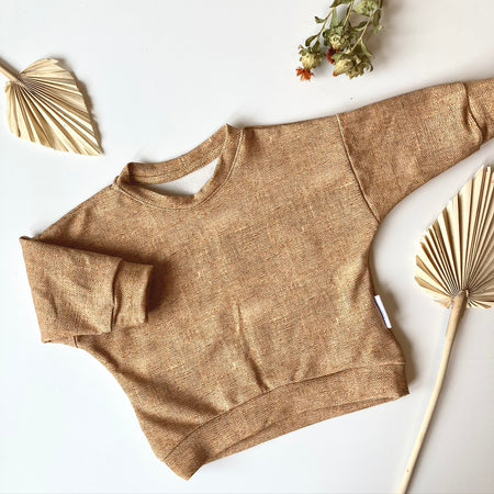 Fairtrade Bio French Terry like linen gelb (GOTS)