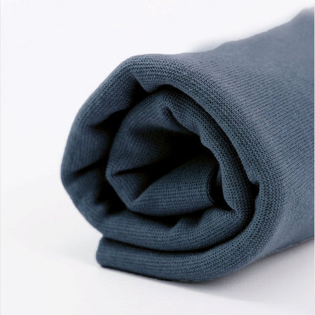 Fairtrade Bio Bündchen uni China Blue (GOTS)