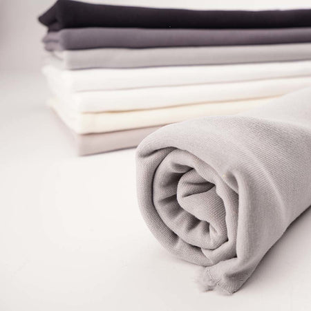 Fairtrade Bio Bündchen grau (GOTS)