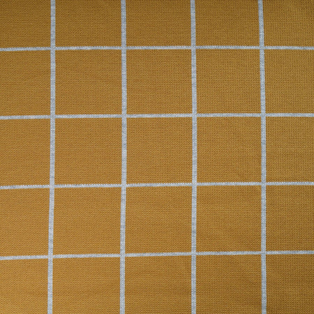 Fairtrade Bio Jacquard Karo Curry Nevis (GOTS)