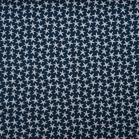 Fairtrade Biojersey Starfish Blau