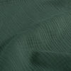 Fairtrade Bio Baumwollmusselin dunkelgrün (GOTS)