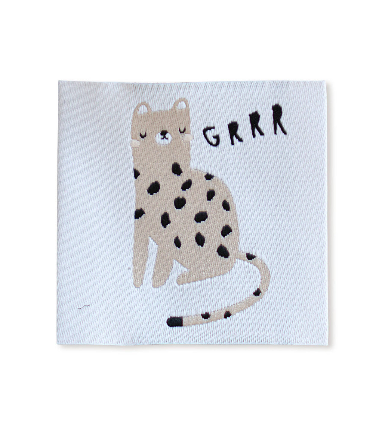 Weblabel - leopard *grrr*