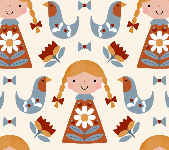 Fairtrade Bio French Terry Dolly (GOTS)