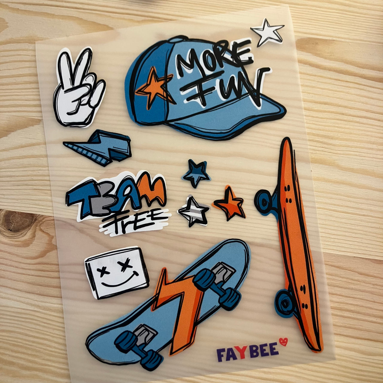Feuille de transferts More Fun