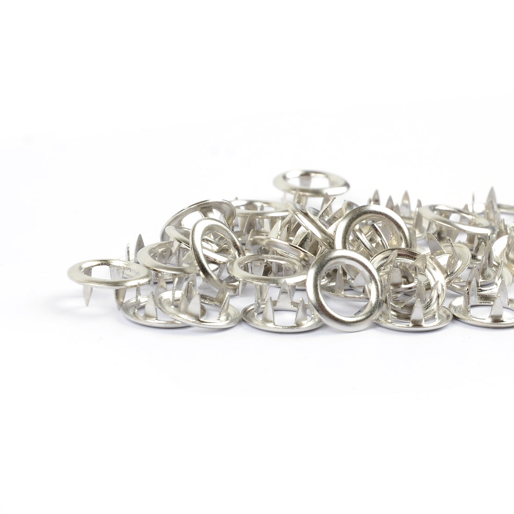 Jersey Druckknöpfe "silver" (11 mm)