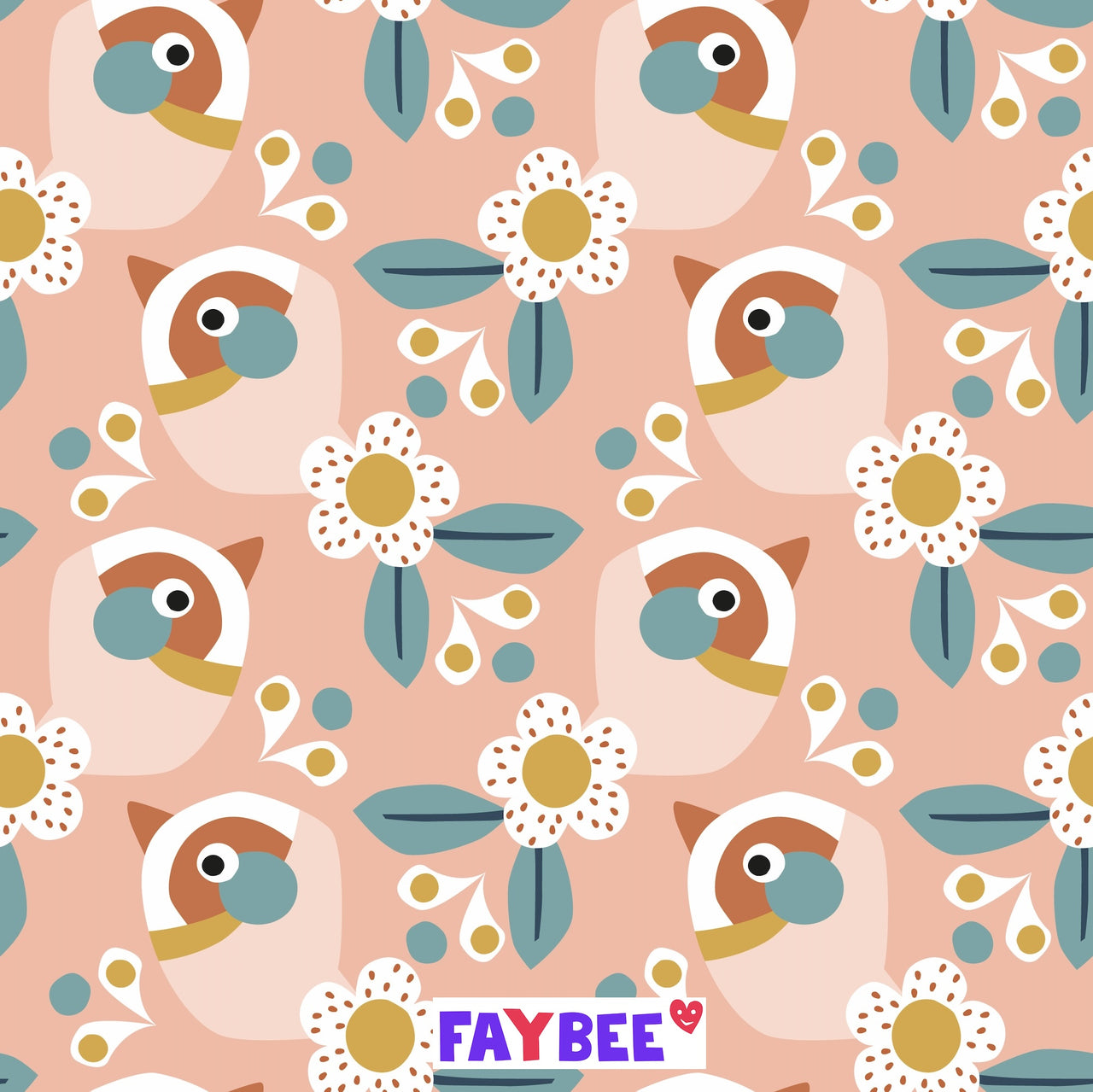 Fairtrade Bio French Terry Paradiesvogel pfirsich (GOTS)