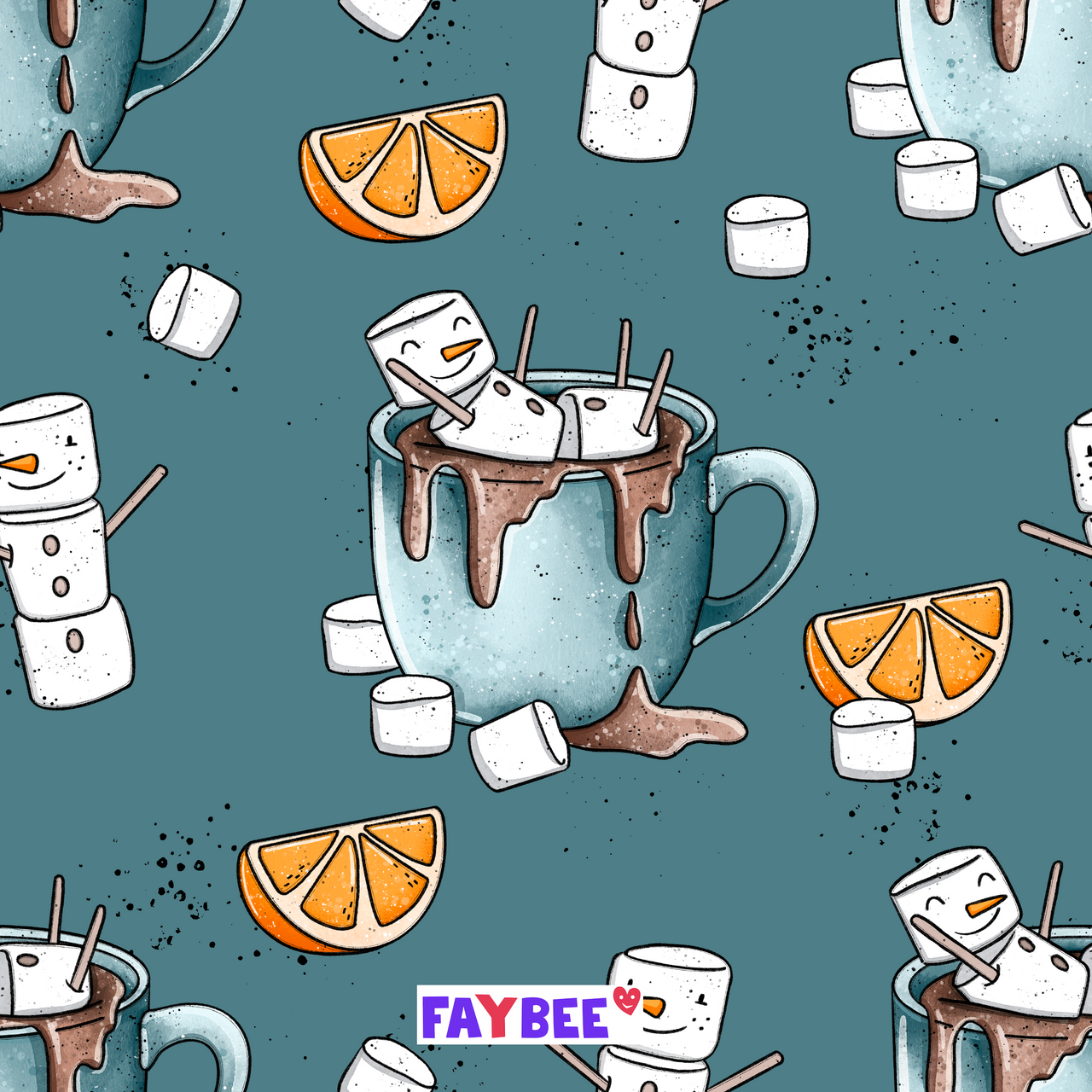 Fairtrade Bio French Terry Marshies (GOTS)