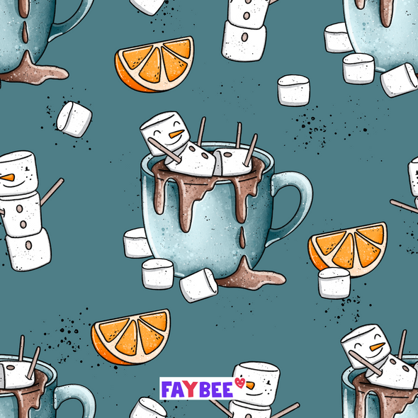 Fairtrade Bio French Terry Marshies (GOTS)