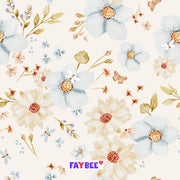 Fairtrade Biojersey Blumenfreuden (GOTS)-Stoff-Faybee - schöne Biostoffe für Kinder in Maur bei Zürich kaufen