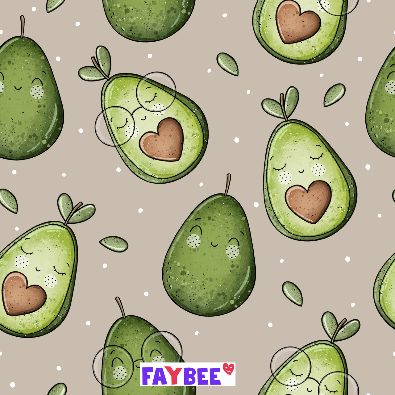 Fairtrade Bio French Terry Avocado (GOTS)