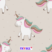 Fairtrade Bio Jersey Einhornliebe (GOTS)-Stoff-Faybee - schöne Biostoffe für Kinder in Maur bei Zürich kaufen