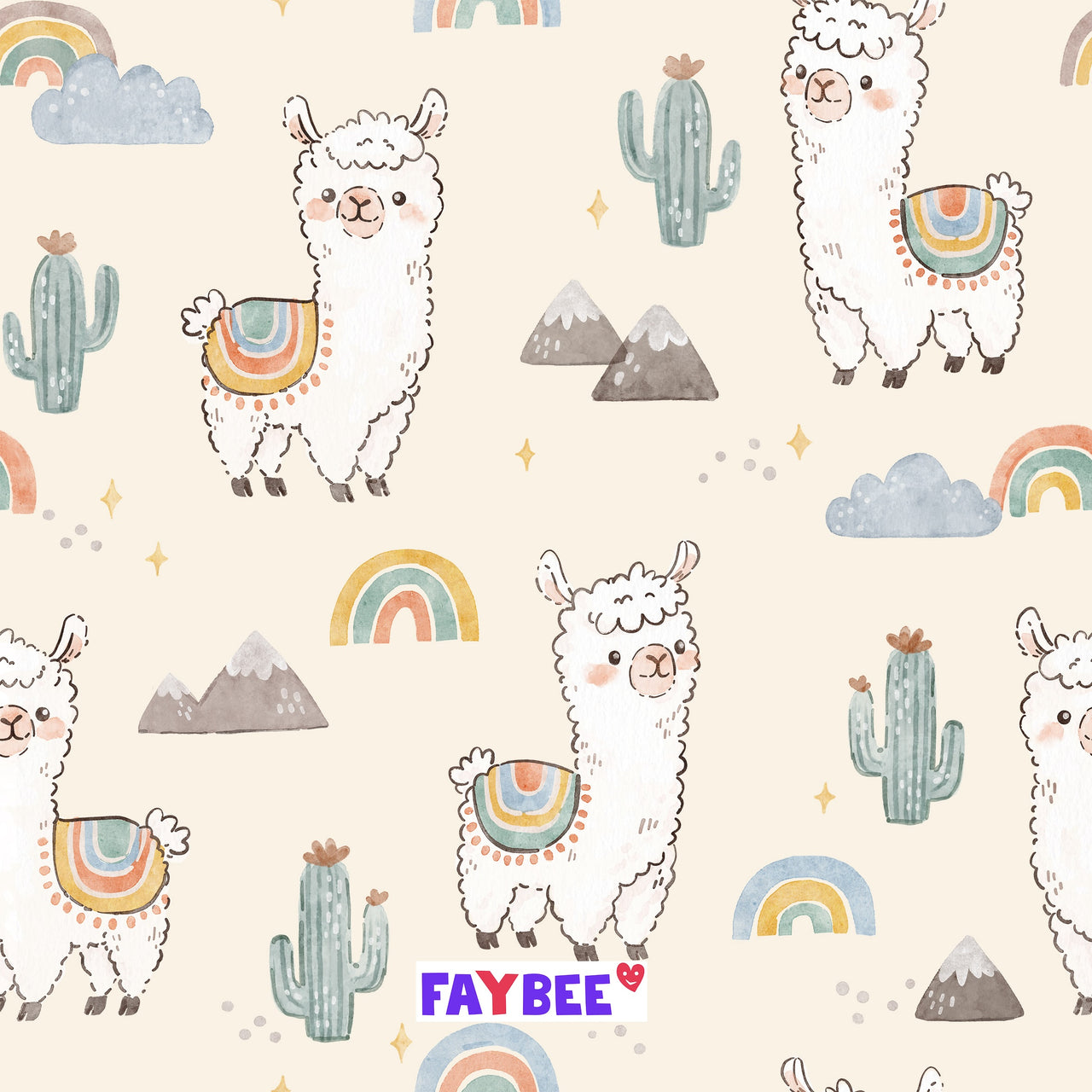 RESERVATION: Fairtrade Bio French Terry Alpakas (GOTS)