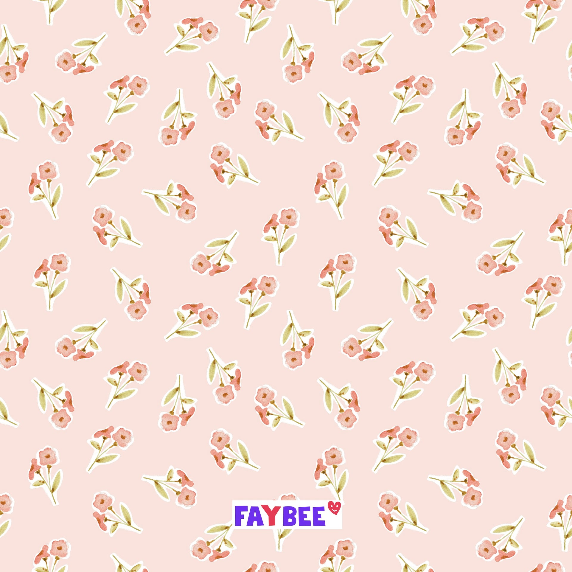 Fairtrade Biojersey Sweetpea Blumen-Stoff-Faybee - schöne Biostoffe für Kinder in Maur bei Zürich kaufen