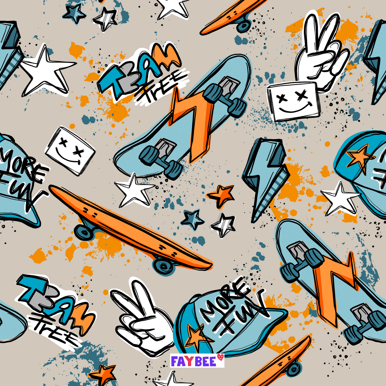 RESERVATION: Fairtrade Bio French Terry More Fun