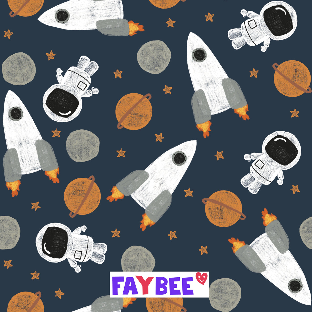 VORBESTELLUNG: Fairtrade Bio Jersey Universe (GOTS)