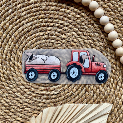 Bügelbild Bauer Wuff