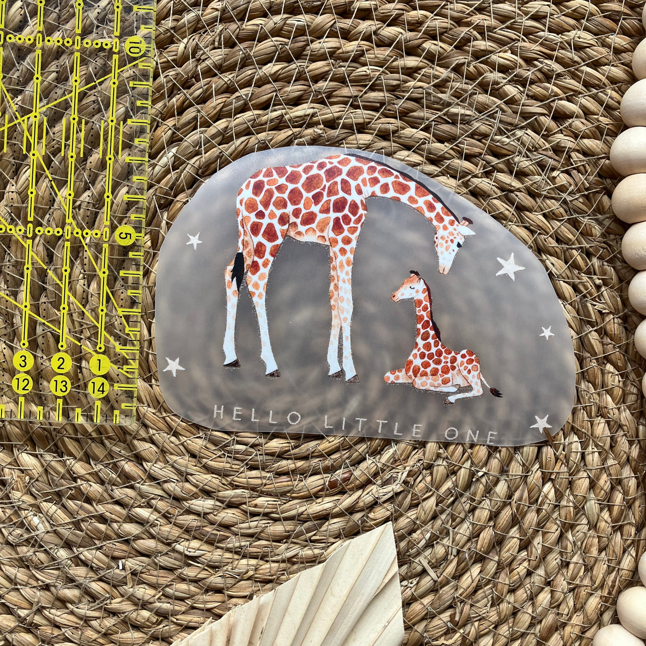 Bügelbild Hello Little One