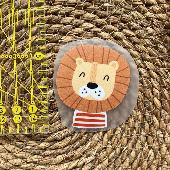 Bügelbild Leo Löwe