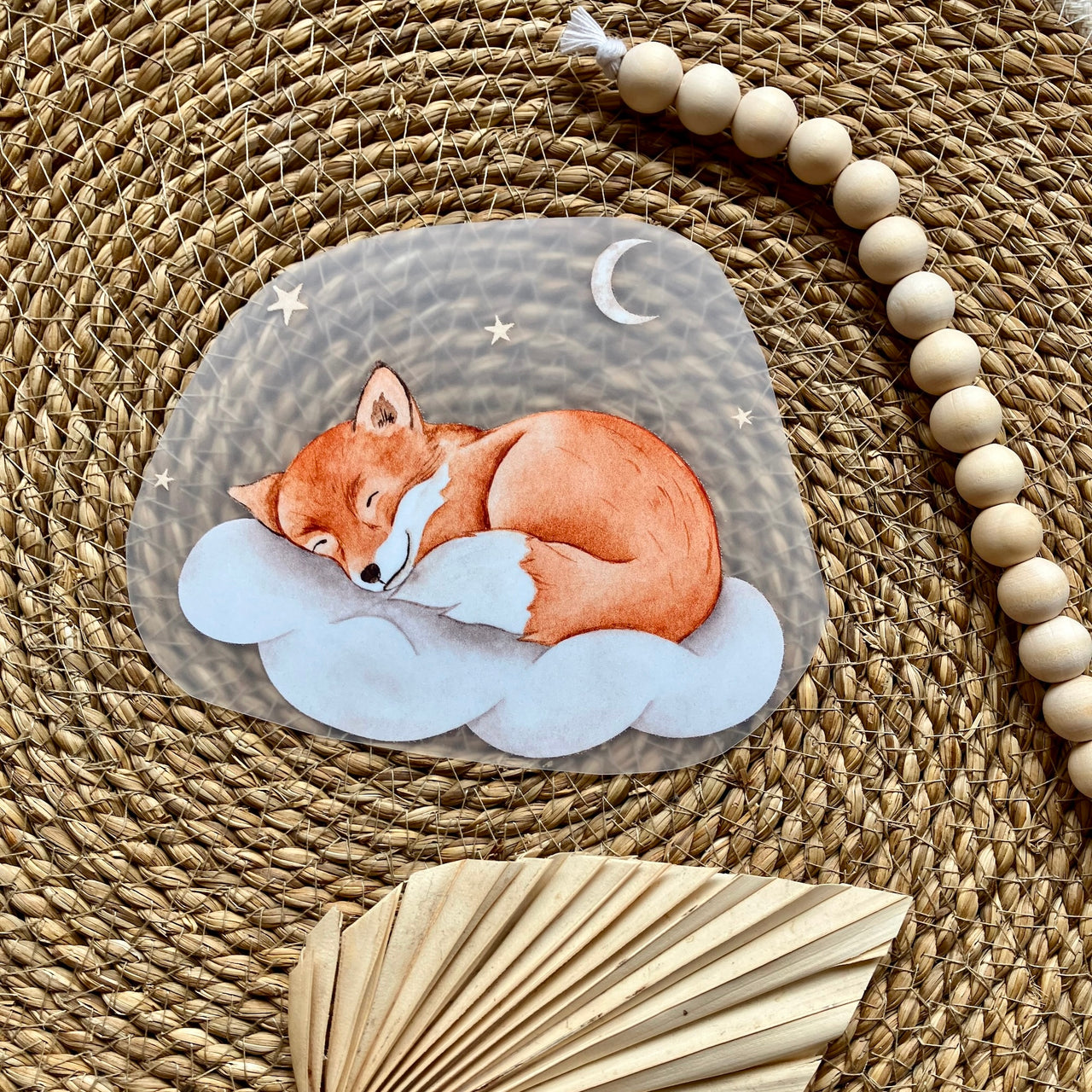 Bügelbild Sleepy Fox