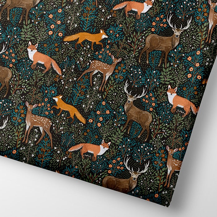 VORBESTELLUNG: Fairtrade Biojersey Deep Forest (GOTS)