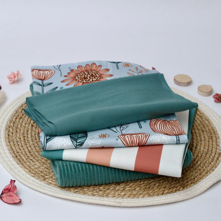 Restepaket Boho staubgrün