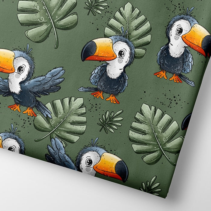 VORBESTELLUNG: Fairtrade Biojersey Tukan (GOTS)