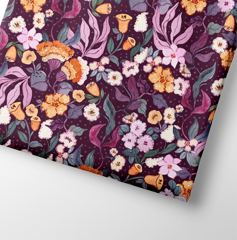 VORBESTELLUNG: Bio Jersey Velvet Plum