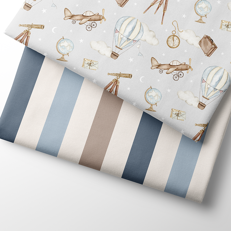 Fairtrade Biojersey Abenteuer (GOTS)-Stoff-Faybee - schöne Biostoffe für Kinder in Maur bei Zürich kaufen