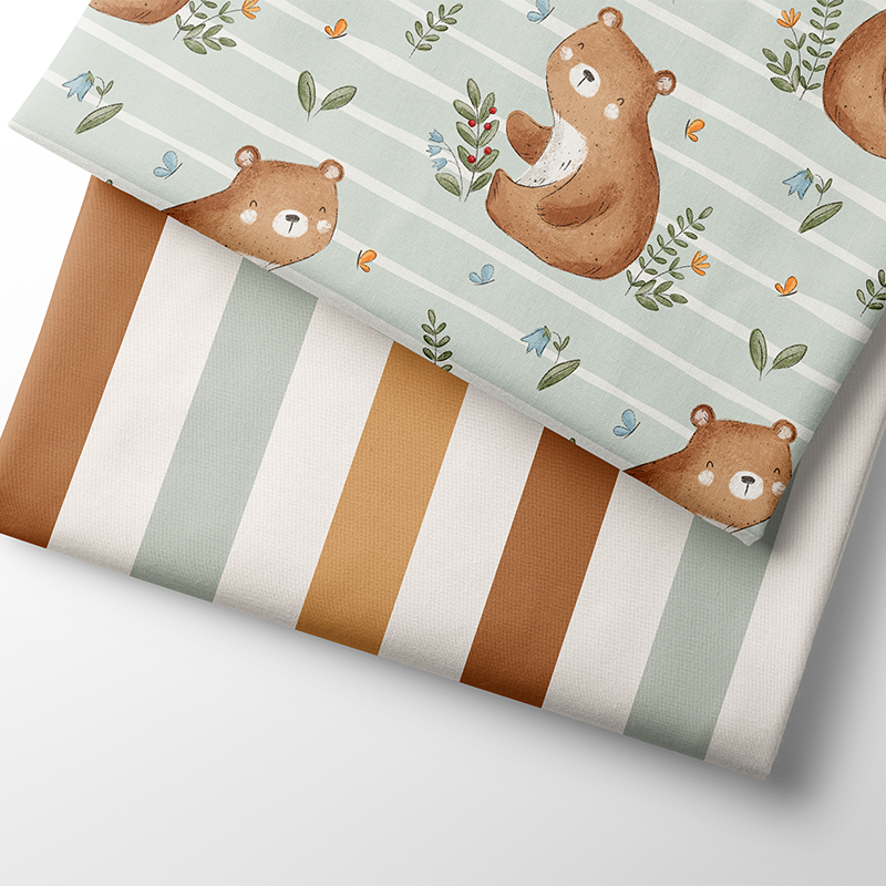 Fairtrade Biojersey kleiner Bär (GOTS)-Stoff-Faybee - schöne Biostoffe für Kinder in Maur bei Zürich kaufen