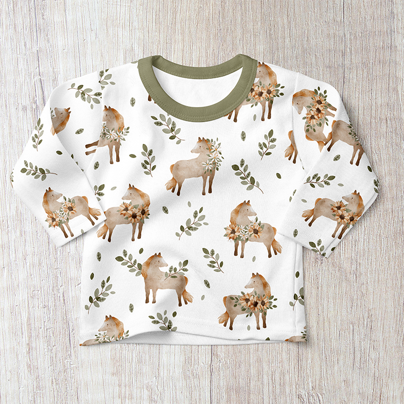 Fairtrade Biojersey Polka Pony (GOTS)