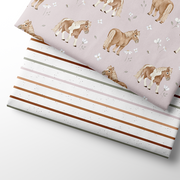 Fairtrade Biojersey kleine Ponies (GOTS)-Stoff-Faybee - schöne Biostoffe für Kinder in Maur bei Zürich kaufen