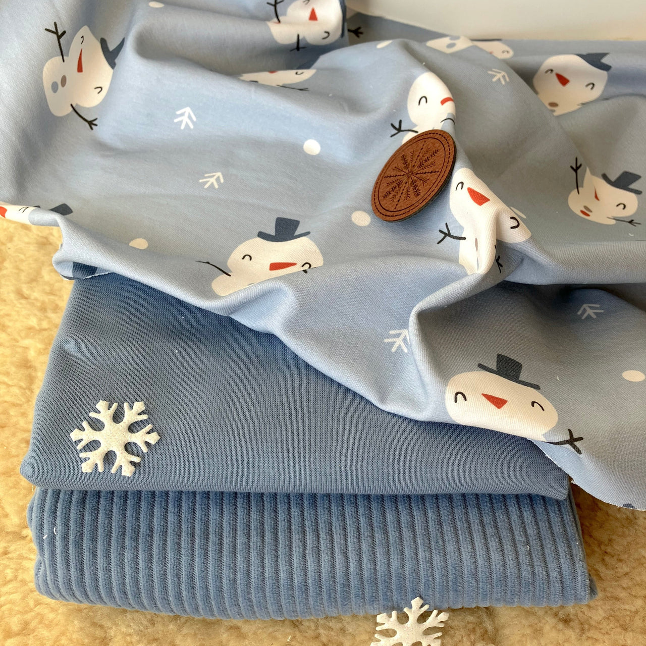 Reststück 48 cm - Fairtrade Bio Cordnicky Stonewashed (GOTS)