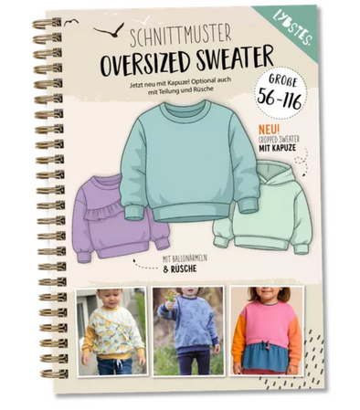 Papierschnittmuster Oversized Sweater