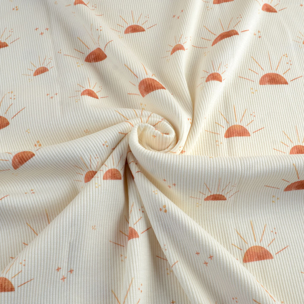 Fairtrade Bio Rib Jersey Suns