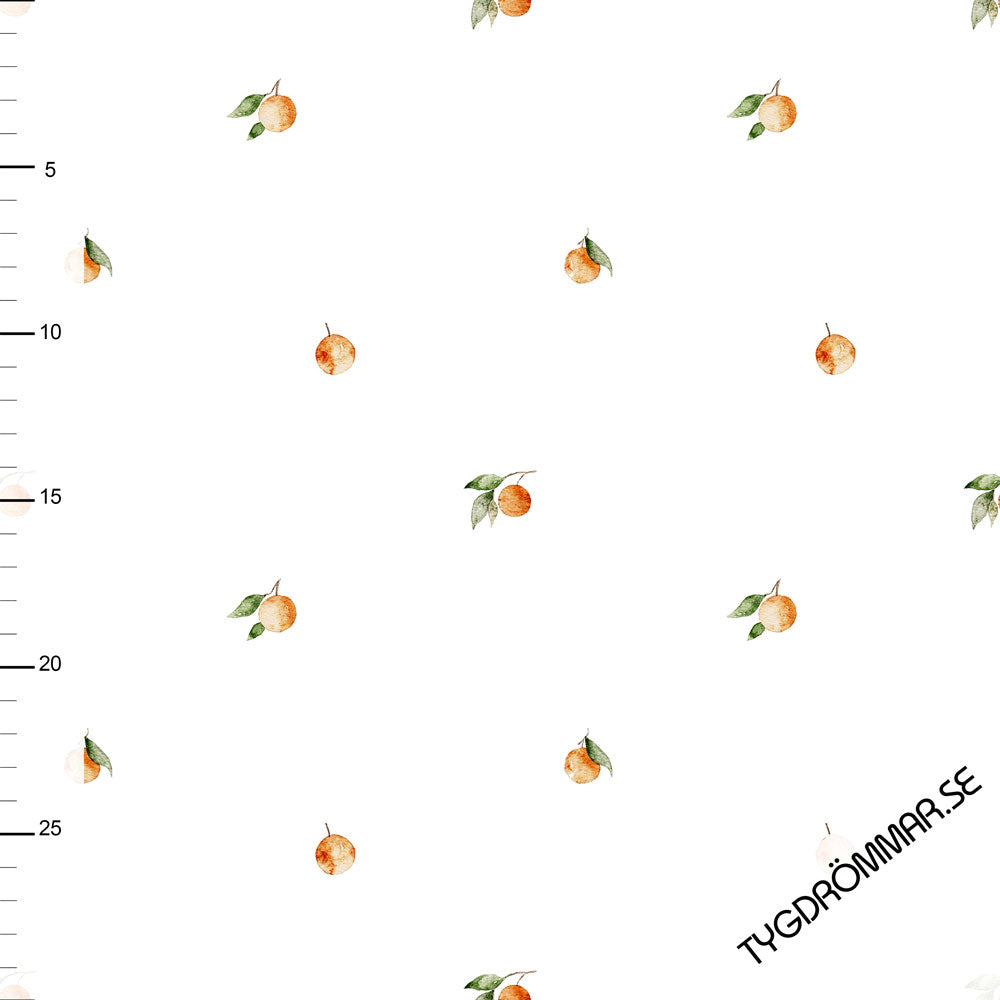 Fairtrade Bio Rib Jersey Mini Oranges