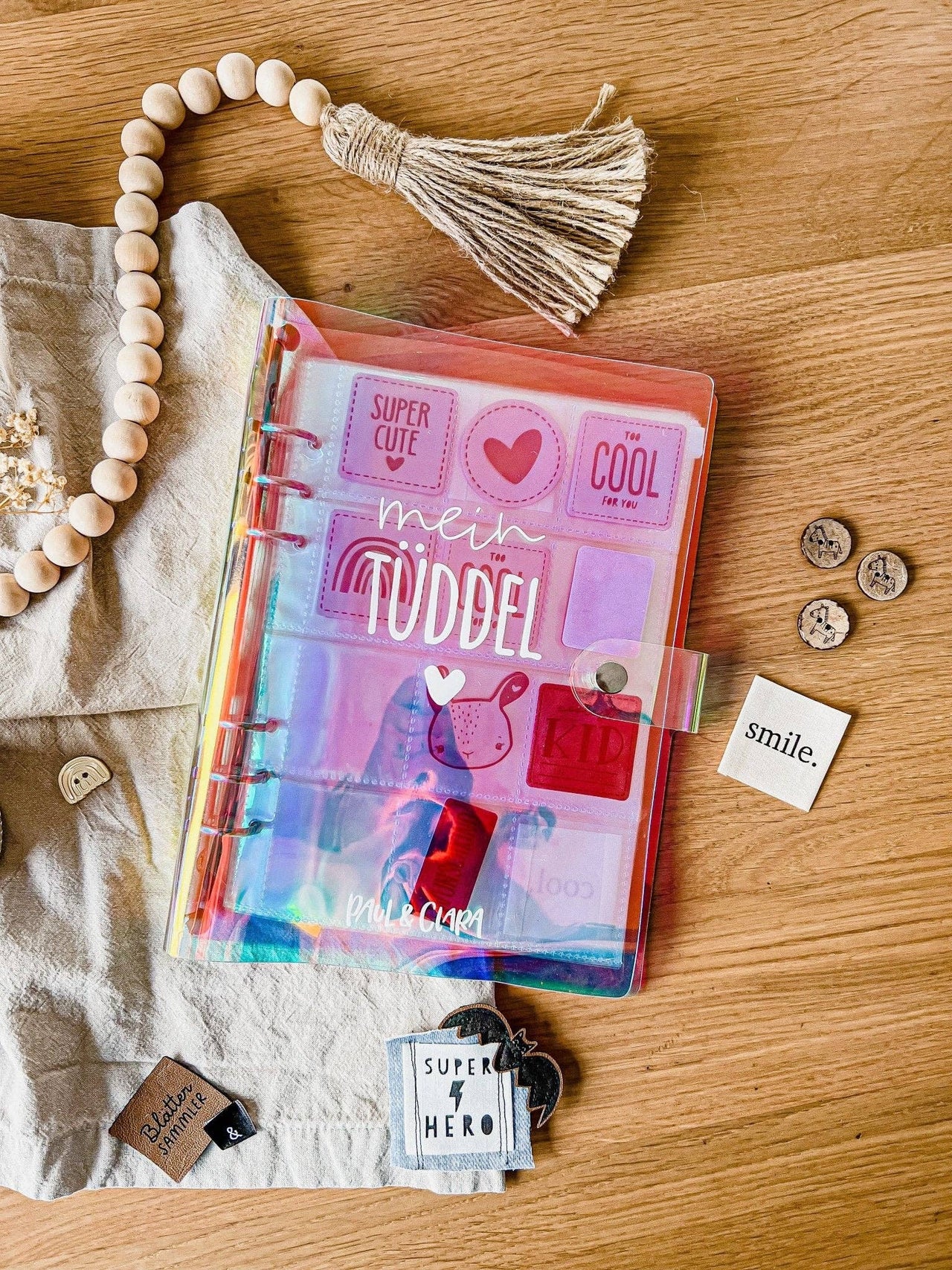 ZIP-Bag für unser Sammelalbum für Tüddel - A5 *3 Stück*