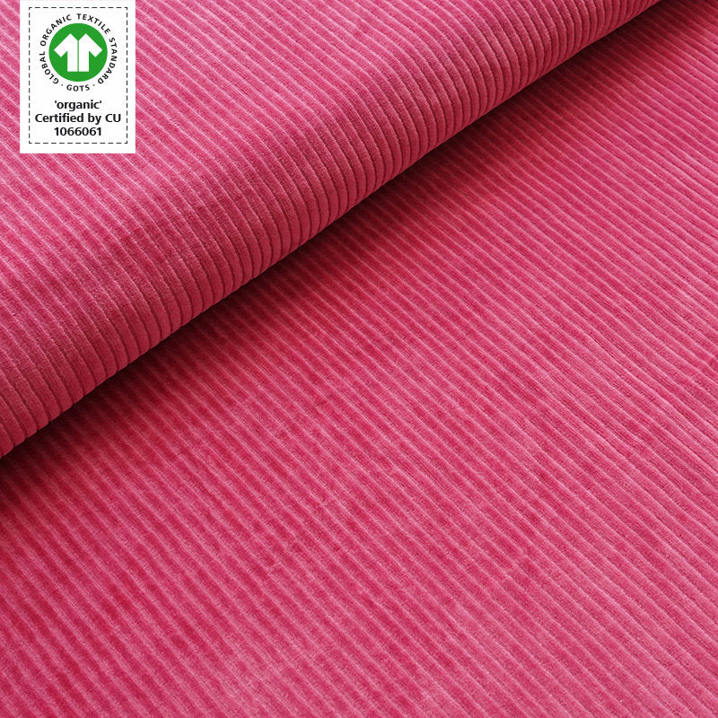 Reststück 25cm - Fairtrade Bio Cordnicky holunder (GOTS)