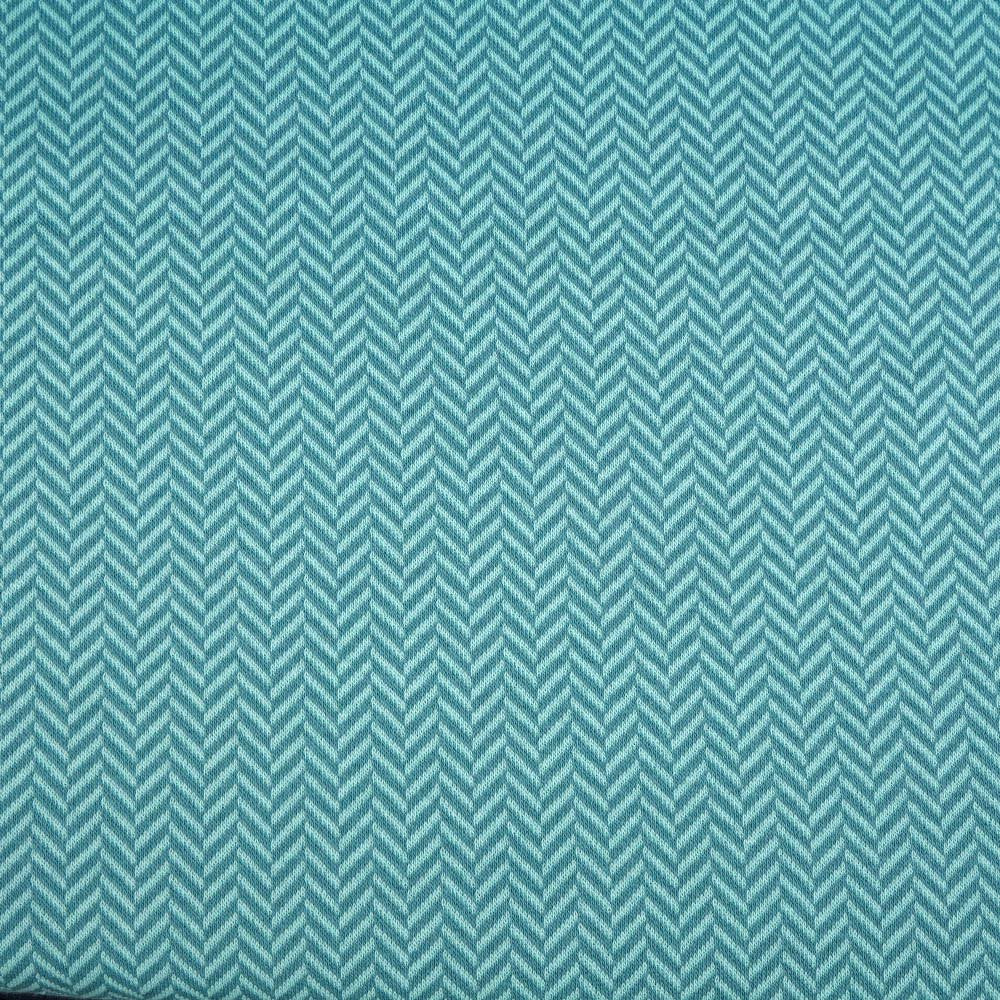 Fairtrade Bio Jacquard Fischgrät everglade (GOTS)