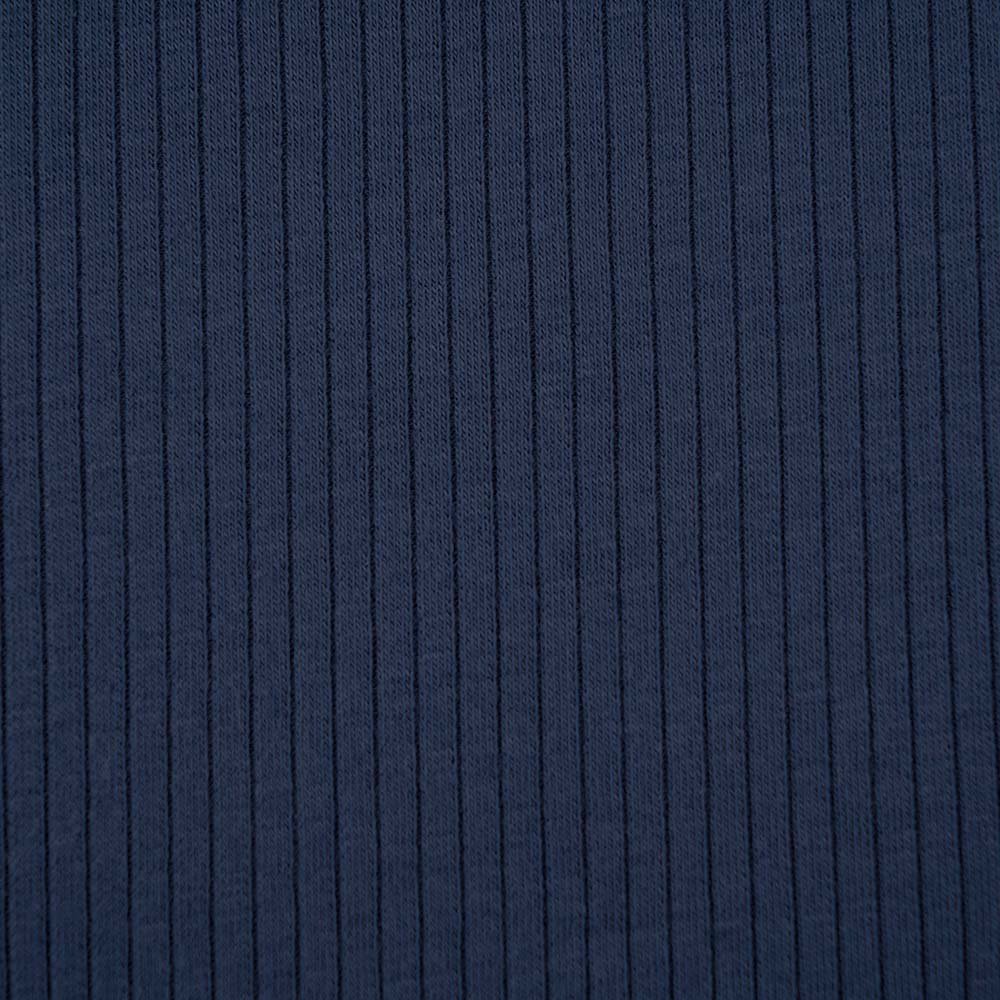 Fairtrade Bio Rib Jersey China Blue