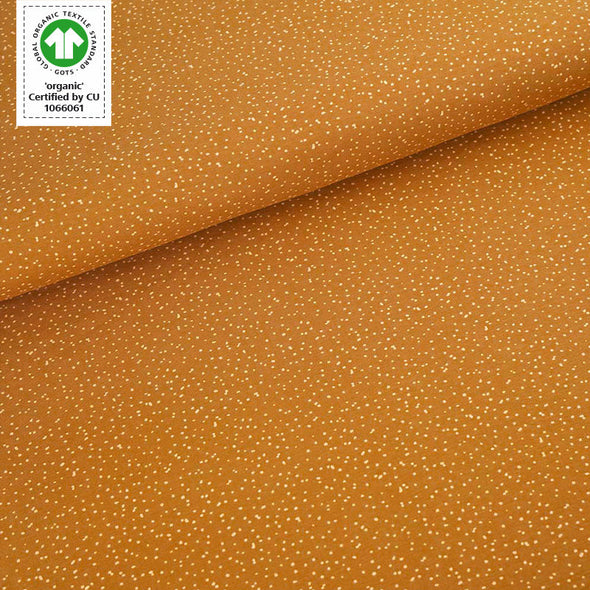 Fairtrade Biojersey Spotties messing