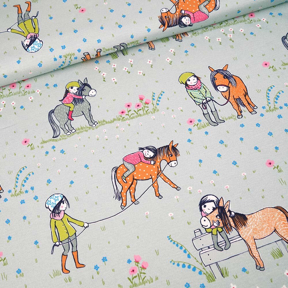 Fairtrade Biojersey Ponyliebe