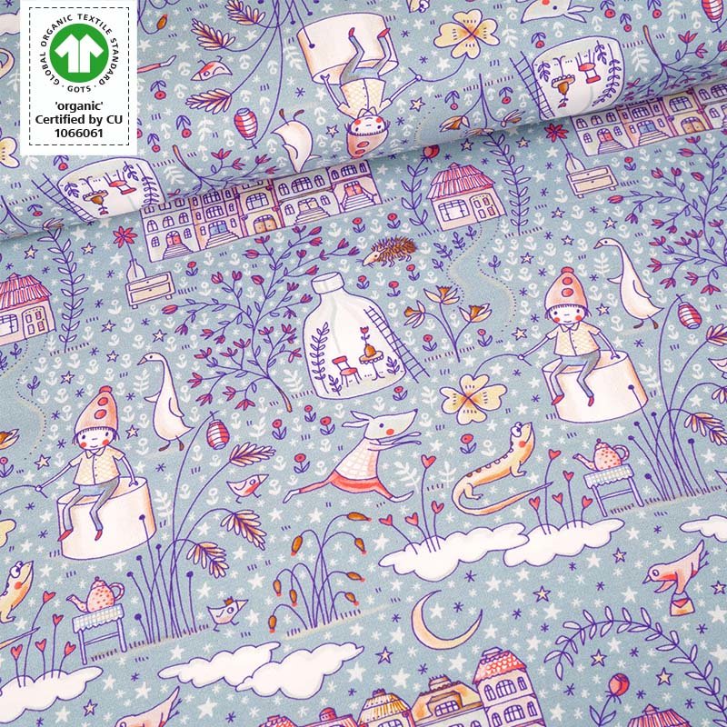 Fairtrade Biojersey Susalabim Traumnacht (GTOS)