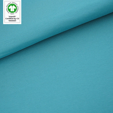 Fairtrade Biojersey Uni Everglade (GOTS)