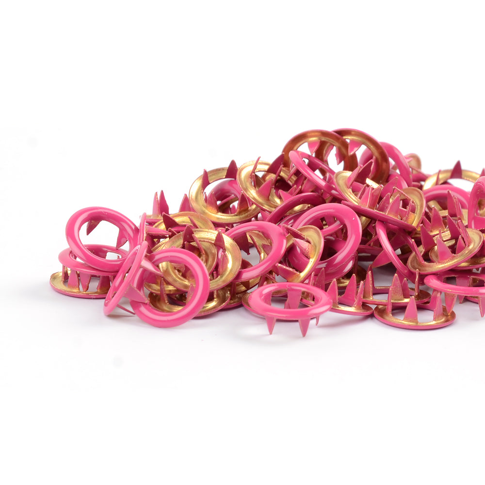 Jersey Druckknöpfe "cerise" (11 mm)