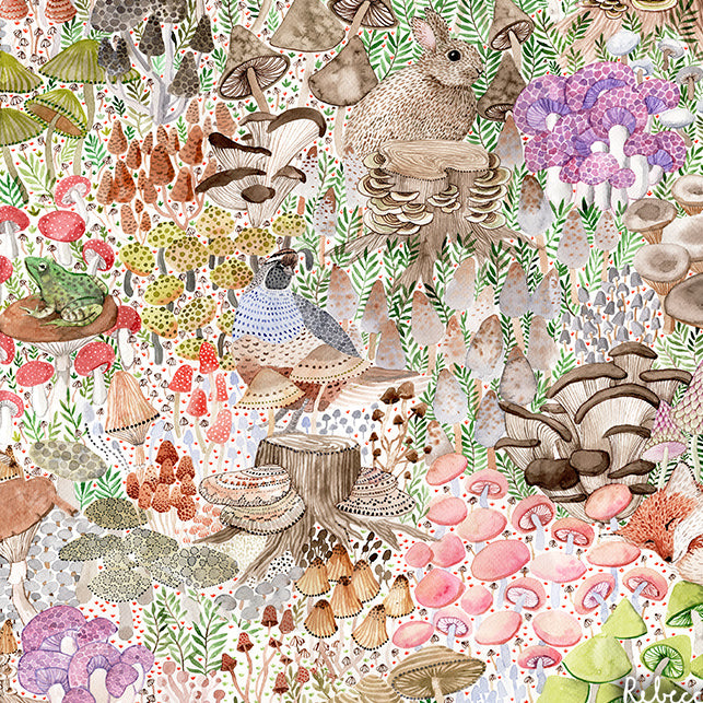 Fairtrade Biojersey Mushroom Garden