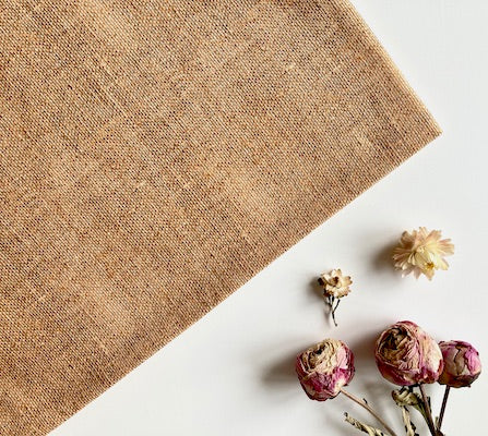 Fairtrade Bio French Terry like linen gelb (GOTS)