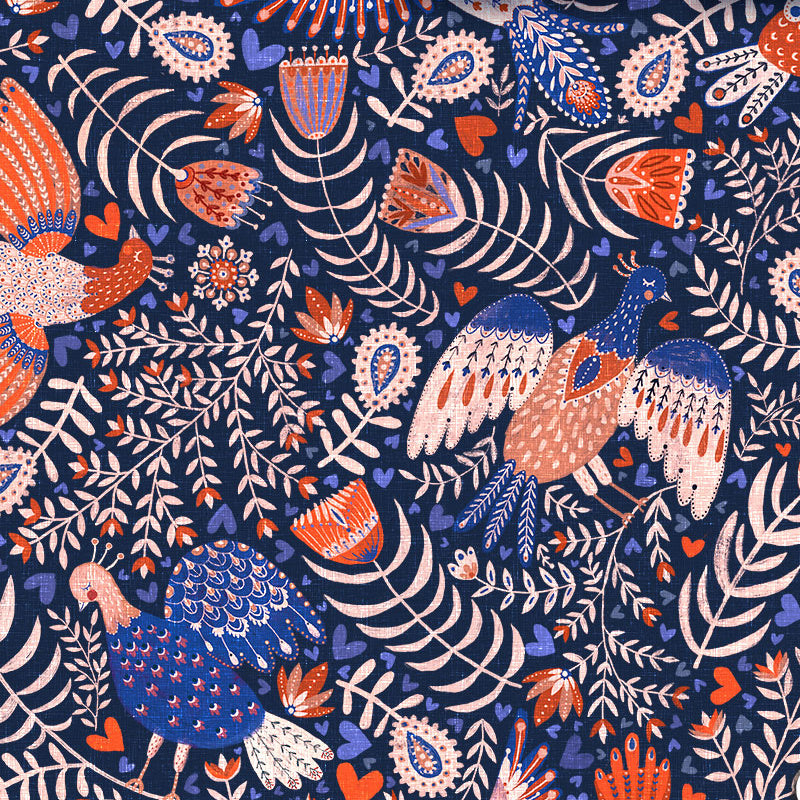 Fairtrade Bio French Terry All my birds