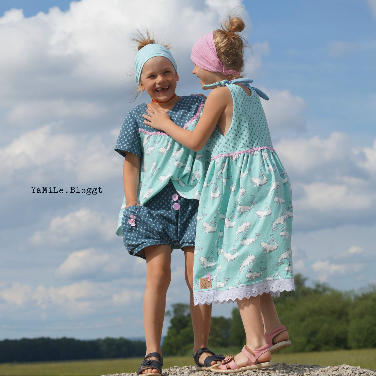 Fairtrade Biojersey Anchors bright (GOTS)